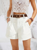 MÉLANIE™ - Chic High-Waist Shorts