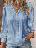 RENATA™ - Classic Pleated Top