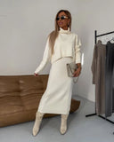 CLARISSA™ - Chic Two-Piece Knit Set