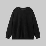 BRITLEY™ - Cozy Plain Long Sleeve Round Neck Sweatshirt