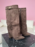 KIMMY™ - Brown Suede Boots