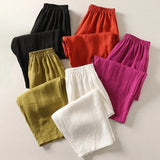 Amalia — Relaxed Cotton & Linen Pants