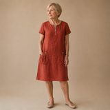 Dimphy – Effortless Midi Dress